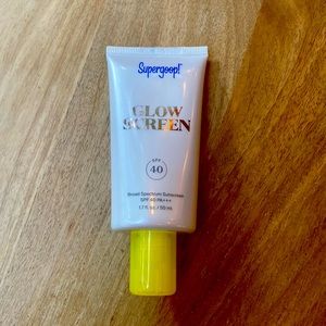 Supergoop! Glow Screen 40 SPF; reef safe; vegan; no synthetic fragrance